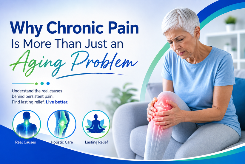 Older adult experiencing chronic joint pain and stiffness